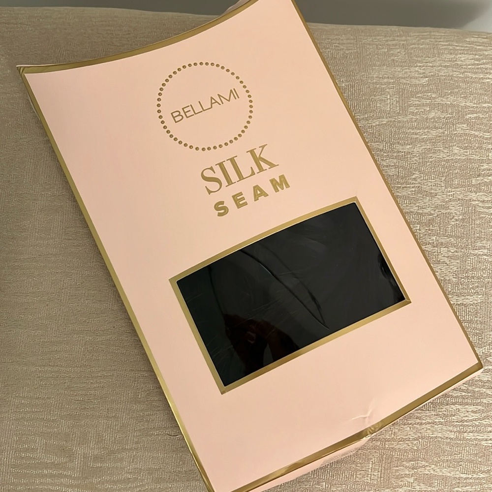 BALLAMI silk seam hair extensions 22” dark brown unused, unworn, unwashed.